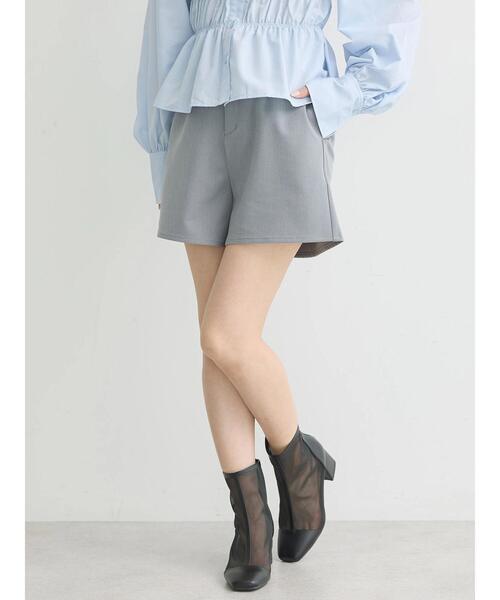 earth music&ecology（アースミュージックアンドエコロジー）の「ショートパンツ（その他パンツ・レディース・ブラック/ライトベージュ/ライトグレー・S/M）」の16枚目の写真