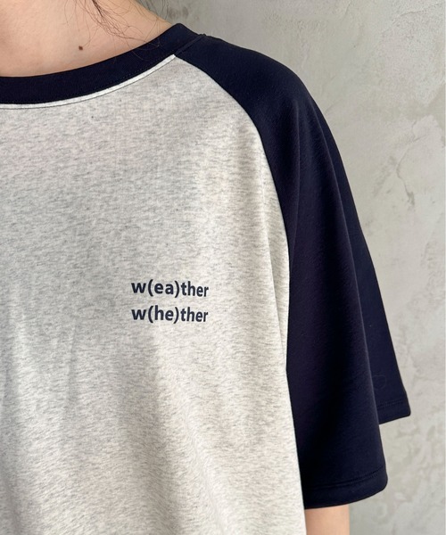 feepur(フェピュール)の「ラグランルーズロゴTee(Tシャツ/カットソー・レディース・オートミール/オフホワイト・MEDIUM)」の3枚目の写真