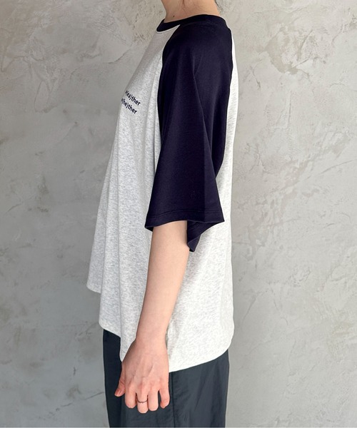 feepur(フェピュール)の「ラグランルーズロゴTee(Tシャツ/カットソー・レディース・オートミール/オフホワイト・MEDIUM)」の8枚目の写真