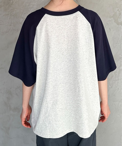 feepur(フェピュール)の「ラグランルーズロゴTee(Tシャツ/カットソー・レディース・オートミール/オフホワイト・MEDIUM)」の9枚目の写真
