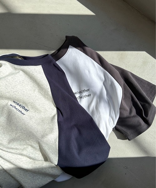 feepur(フェピュール)の「ラグランルーズロゴTee(Tシャツ/カットソー・レディース・オートミール/オフホワイト・MEDIUM)」の5枚目の写真