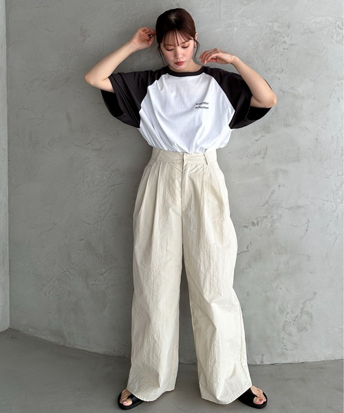 feepur(フェピュール)の「ラグランルーズロゴTee(Tシャツ/カットソー・レディース・オートミール/オフホワイト・MEDIUM)」の16枚目の写真