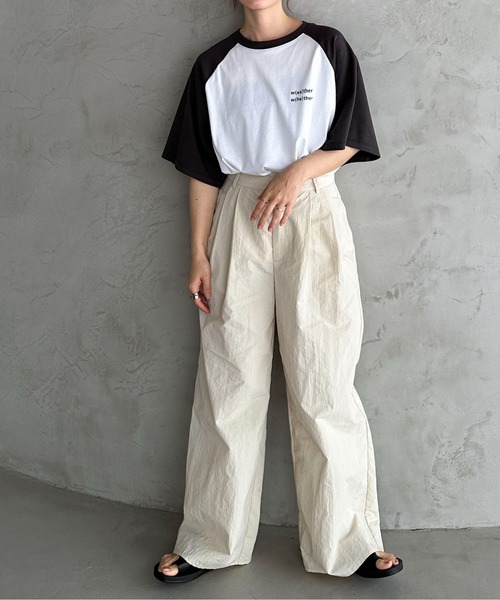 feepur(フェピュール)の「ラグランルーズロゴTee(Tシャツ/カットソー・レディース・オートミール/オフホワイト・MEDIUM)」の10枚目の写真