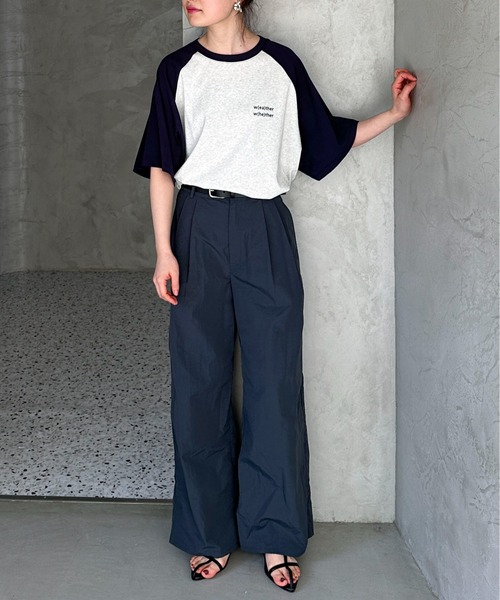 feepur(フェピュール)の「ラグランルーズロゴTee(Tシャツ/カットソー・レディース・オートミール/オフホワイト・MEDIUM)」の13枚目の写真