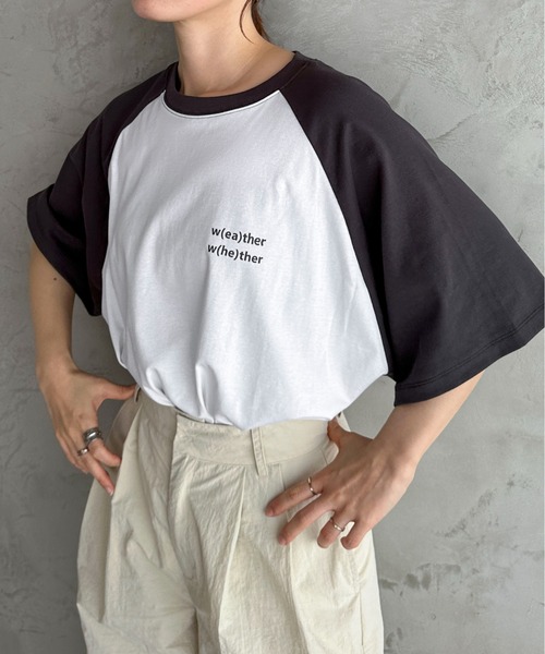 feepur(フェピュール)の「ラグランルーズロゴTee(Tシャツ/カットソー・レディース・オートミール/オフホワイト・MEDIUM)」の12枚目の写真