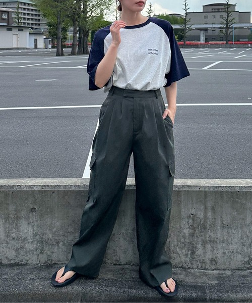 feepur(フェピュール)の「ラグランルーズロゴTee(Tシャツ/カットソー・レディース・オートミール/オフホワイト・MEDIUM)」の19枚目の写真