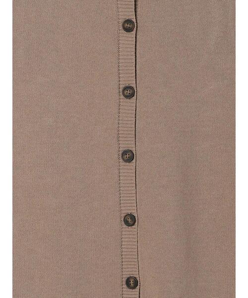 Samansa Mos2（サマンサ モスモス）の「前後2WAYクルーネックベスト（ベスト・レディース・グリーン/キナリ/ベージュ/チャコールグレー・F）」の6枚目の写真