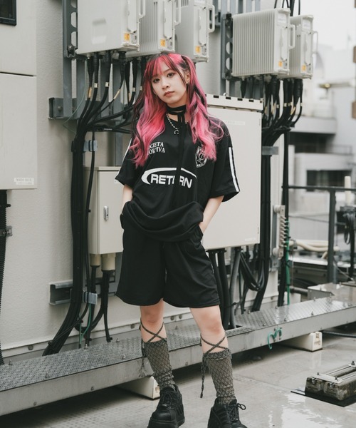 GFL ゲームシャツ　セットアップ　レア セール】ユニフォームTシャツ ゲームシャツ ブロークコア ブ