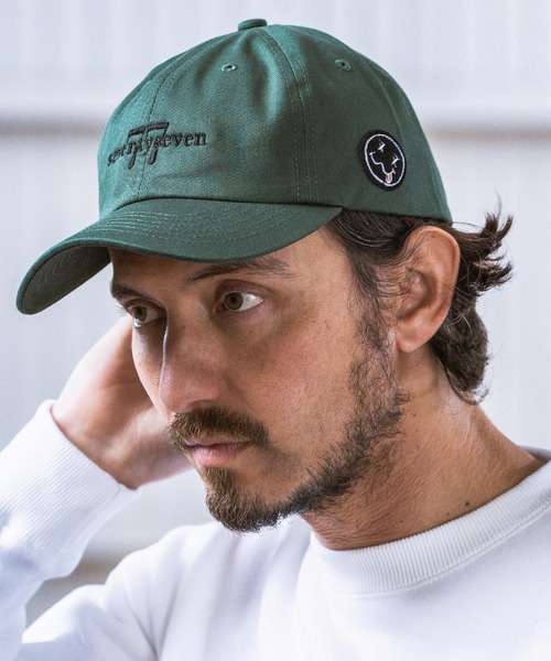 mko11865- embroidery 6 panel cap (basic logo) キャップ（キャップ）｜seventy seven（セブンティセブン） 7,306円