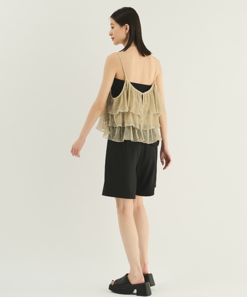 MERLOT（メルロー）の「2wayティアードキャミソール（キャミソール・レディース・ゴールド/シルバー・FREE）」の19枚目の写真