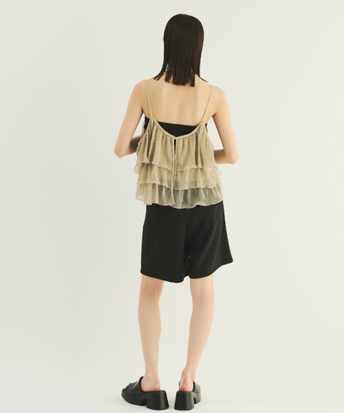 MERLOT（メルロー）の「2wayティアードキャミソール（キャミソール・レディース・ゴールド/シルバー・FREE）」の20枚目の写真