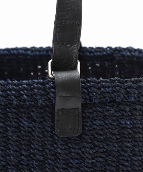 VERMEIL par iena（ヴェルメイユパーイエナ）の「BUCKET BAGGAGE（バケットバゲージ） HS Basket L AM24SSS111（かごバッグ・レディース・ネイビー・FREE）」の14枚目の写真