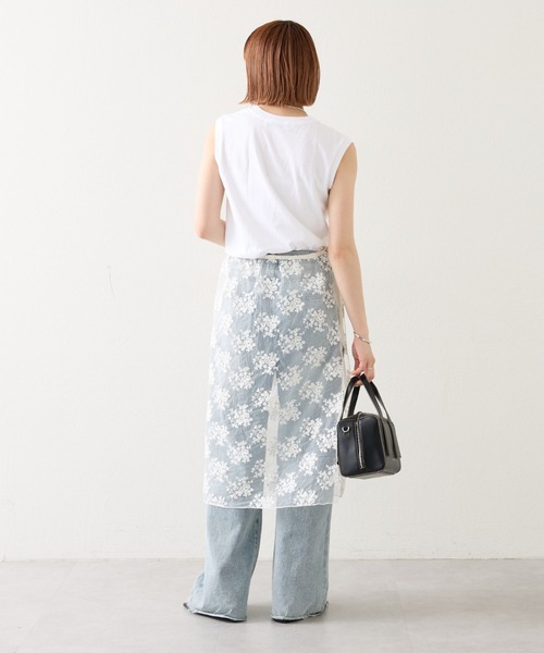 mystic（ミスティック）の「[super unknown]ノースリgirlTシャツ（Tシャツ/カットソー・レディース・ホワイト系その他/ホワイト系その他2・FREE）」の8枚目の写真