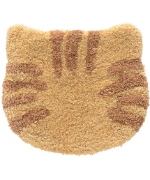 AND PACKABLE（アンドパッカブル）の「AND PACKABLE キャットフェイス ラグチェアパッド（ラグ/マット）」