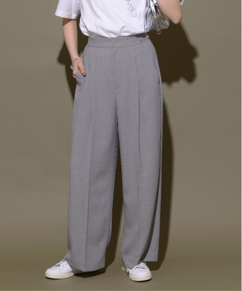 エイミーロウ♡ ハイウエストセンタープレステーパードPT♡送料込み Eimee Law（エイミーロウ）の「センタープレス ワイドパンツ