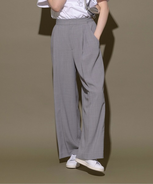 Eimee Law（エイミーロウ）の「センタープレス ワイドパンツ