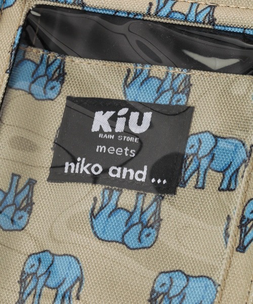 KiU(キウ)の「【KiU(キウ)】コラボアニマルモバイルポーチ(スマホグッズ・レディース・ネイビー/ベージュ・0)」の10枚目の写真