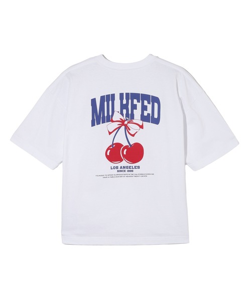 MILKFED.(ミルクフェド)の「RIBBON AND CHERRY WIDE S/S TEE(Tシャツ/カットソー・レディース・ライトイエロー/ブラック/ライトピンク/ホワイト・M/L)」の16枚目の写真