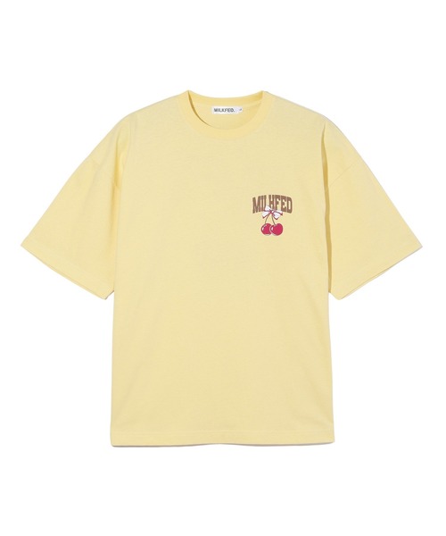 MILKFED.（ミルクフェド）の「RIBBON AND CHERRY WIDE S/S TEE