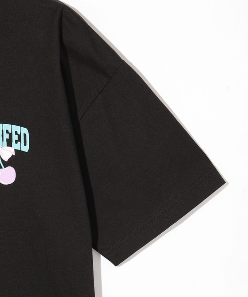 MILKFED.（ミルクフェド）の「RIBBON AND CHERRY WIDE S/S TEE