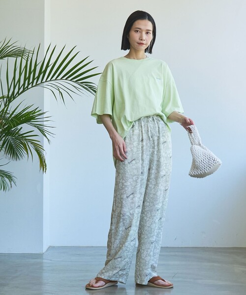 PENNEYS(ぺニーズ)の「PenneysHAWAII(ぺニーズハワイ)別注サマーウェーブTシャツ(Tシャツ/カットソー・レディース・ダークグレー/ケリーグリーン/オフホワイト・FREE)」の15枚目の写真