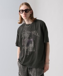 HARE | コラージュモチーフバンドT(HARE)(Tシャツ/カットソー)