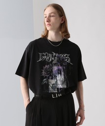 HARE | コラージュモチーフバンドT(HARE)(Tシャツ/カットソー)