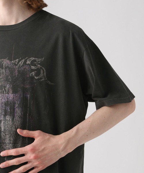 HARE（ハレ）の「コラージュモチーフバンドT(HARE)（Tシャツ/カットソー・メンズ・グレー/ブラック・FREE）」の11枚目の写真