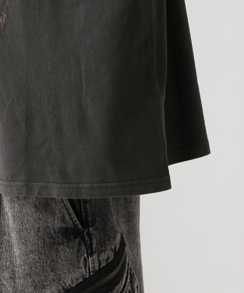 HARE（ハレ）の「コラージュモチーフバンドT(HARE)（Tシャツ/カットソー・メンズ・グレー/ブラック・FREE）」の12枚目の写真