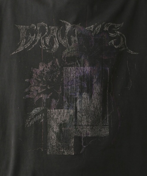 HARE（ハレ）の「コラージュモチーフバンドT(HARE)（Tシャツ/カットソー・メンズ・グレー/ブラック・FREE）」の15枚目の写真