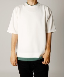 「INASTUDIOS SELECT」ダンボールニット フェイクレイヤー クルーTシャツ