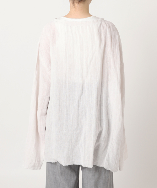 CITYSHOP（シティーショップ）の「ASA/C BIO WASH PULLOVER：ブラウス