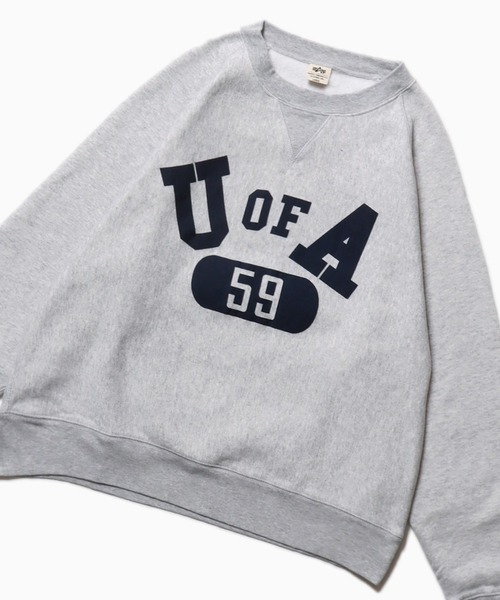 【セール】ALPHA INDUSTRIES/アルファインダストリーズ ALP VNTG CREW SWEAT スウェット プルオーバー（スウェット）｜Alpha Industries（アルファインダストリーズ）