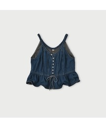 大麦デニムのキャミソール（焦）