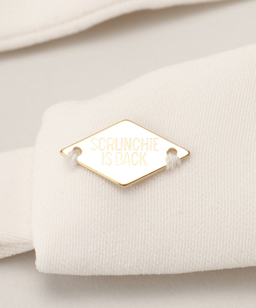 IENA（イエナ）の「SCRUNCHIE IS BACK/スクランチーイズバック headband ヘッドバンド HEADBAND（ヘアバンド・レディース・ブラック/ホワイト・FREE）」の5枚目の写真