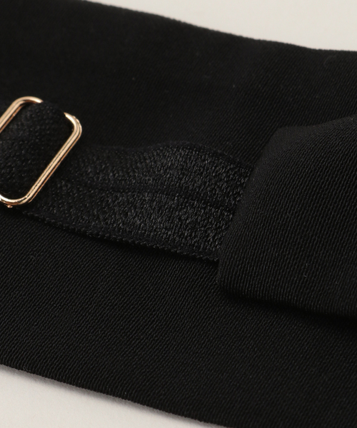 IENA（イエナ）の「SCRUNCHIE IS BACK/スクランチーイズバック headband ヘッドバンド HEADBAND（ヘアバンド・レディース・ブラック/ホワイト・FREE）」の6枚目の写真