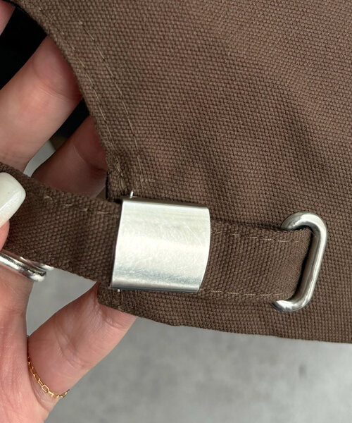 DouDou(ドゥドゥ)の「2段刺繍ロゴキャップ(キャップ・レディース・グリーン/ブラウン/ベージュ・FREE)」の12枚目の写真