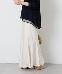 COLLAGE GALLARDAGALANTE | ソフトマーメイドサテンスカート/WEB限定(スカート)