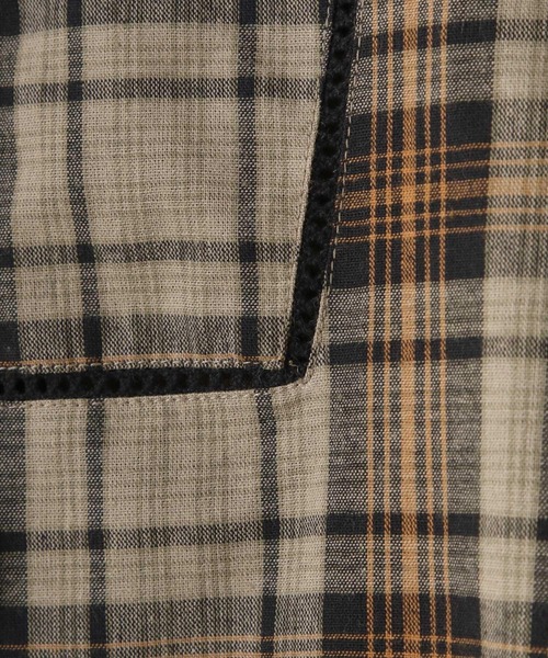 LOWRYS FARM（ローリーズファーム）の「ビッグリボンブラウス　 143783（シャツ/ブラウス・キッズ・ブラウン/ブルー・140cm/130cm/120cm/110cm/150cm）」の5枚目の写真