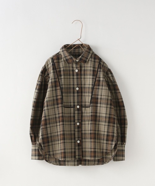 LOWRYS FARM（ローリーズファーム）の「ビッグリボンブラウス　 143783（シャツ/ブラウス・キッズ・ブラウン/ブルー・140cm/130cm/120cm/110cm/150cm）」の14枚目の写真
