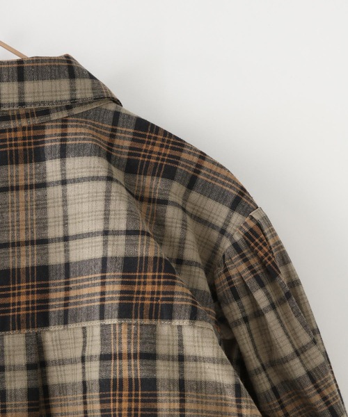 LOWRYS FARM（ローリーズファーム）の「ビッグリボンブラウス　 143783（シャツ/ブラウス・キッズ・ブラウン/ブルー・140cm/130cm/120cm/110cm/150cm）」の7枚目の写真