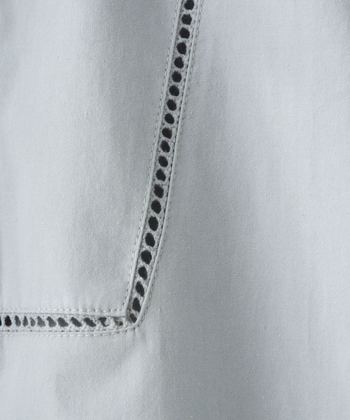 LOWRYS FARM（ローリーズファーム）の「ビッグリボンブラウス　 143783（シャツ/ブラウス・キッズ・ブラウン/ブルー・140cm/130cm/120cm/110cm/150cm）」の3枚目の写真