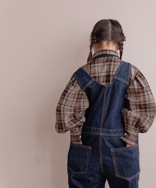 LOWRYS FARM（ローリーズファーム）の「ビッグリボンブラウス　 143783（シャツ/ブラウス・キッズ・ブラウン/ブルー・140cm/130cm/120cm/110cm/150cm）」の20枚目の写真