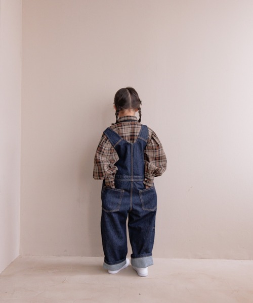 LOWRYS FARM（ローリーズファーム）の「ビッグリボンブラウス　 143783（シャツ/ブラウス・キッズ・ブラウン/ブルー・140cm/130cm/120cm/110cm/150cm）」の17枚目の写真