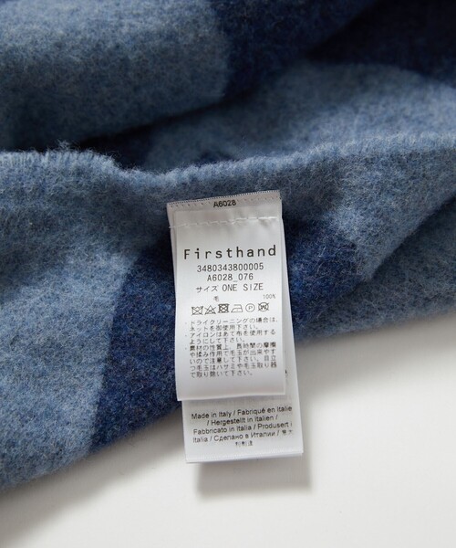 GANNI（ガニー）の「GANNI/ガニー FASHION SCARVES / A6028 / マフラー（マフラー・レディース・レッド/ブルー・ONE SIZE）」の8枚目の写真