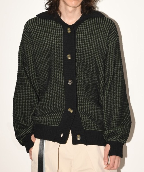 ポップコーンウールカーディガン❁⃘*.ﾟ オーバーサイズ ポップコーンニットカーディガンPopcorn knit cardigan