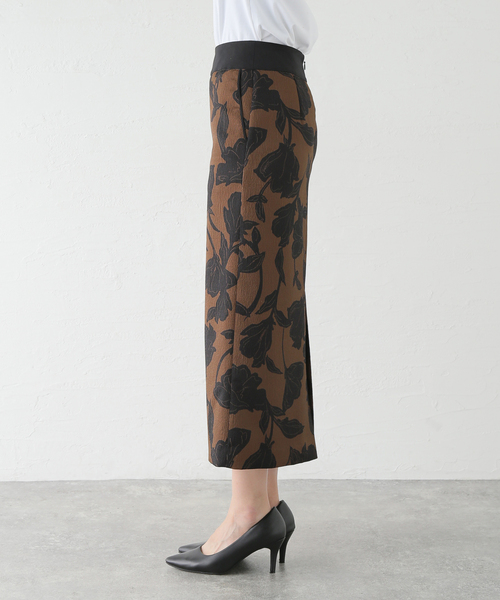 IENA（イエナ）の「ボタニカルタイトスカート（スカート・レディース・ブラウン/ネイビー・36/38）」の22枚目の写真