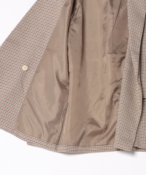 reca（レカ）の「先染チェックテーラードジャケット（テーラードジャケット・レディース・ベージュ/グレー・M）」の5枚目の写真
