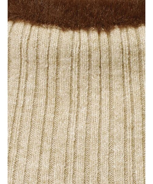 EMODA（エモダ）の「シャギーエッジミニマルスカート（スカート・レディース・ベージュ/ネイビー/グレー/ブラック・FREE）」の12枚目の写真