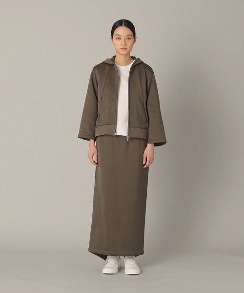 ZUCCa（ズッカ）の「Functionalスウェット / 羽織り / (O)（カーディガン/ボレロ・レディース・カーキ/ブラック/ホワイト・M size）」の7枚目の写真